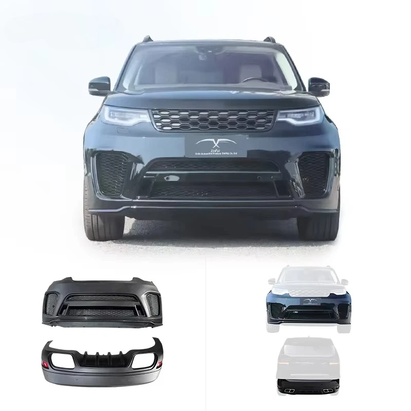 Suitable for Land Rover Discovery 5 Upgrade SVR Body Kit Carbon Fiber Front and Rear Bumpers Car Bumper Modification