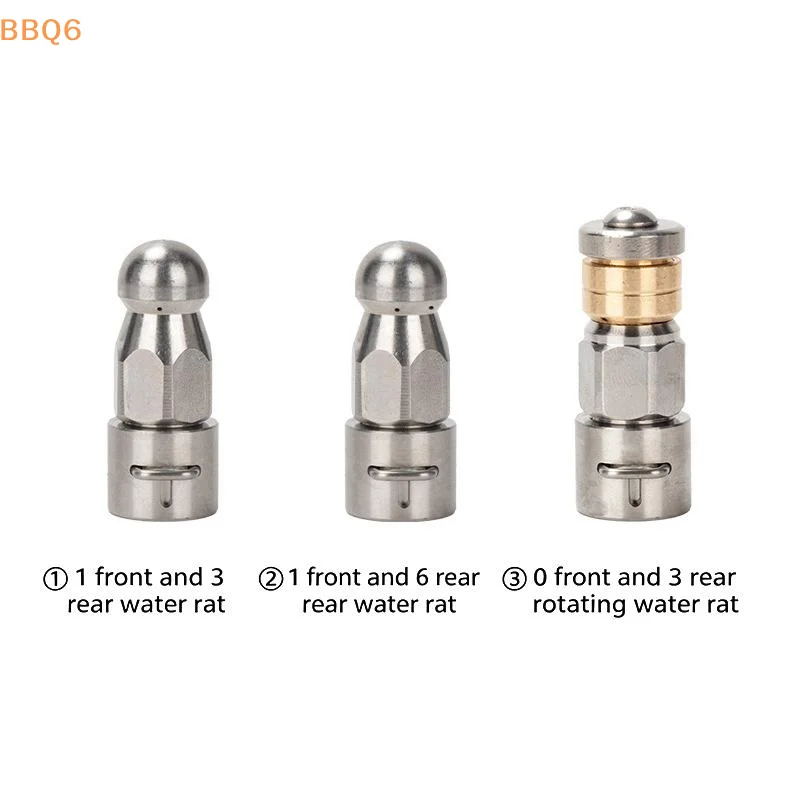 Bico de Limpeza de Esgoto para Lavadora de Alta Pressão Karcher Série K/Lavor - Ferramenta de Limpeza de Drenos