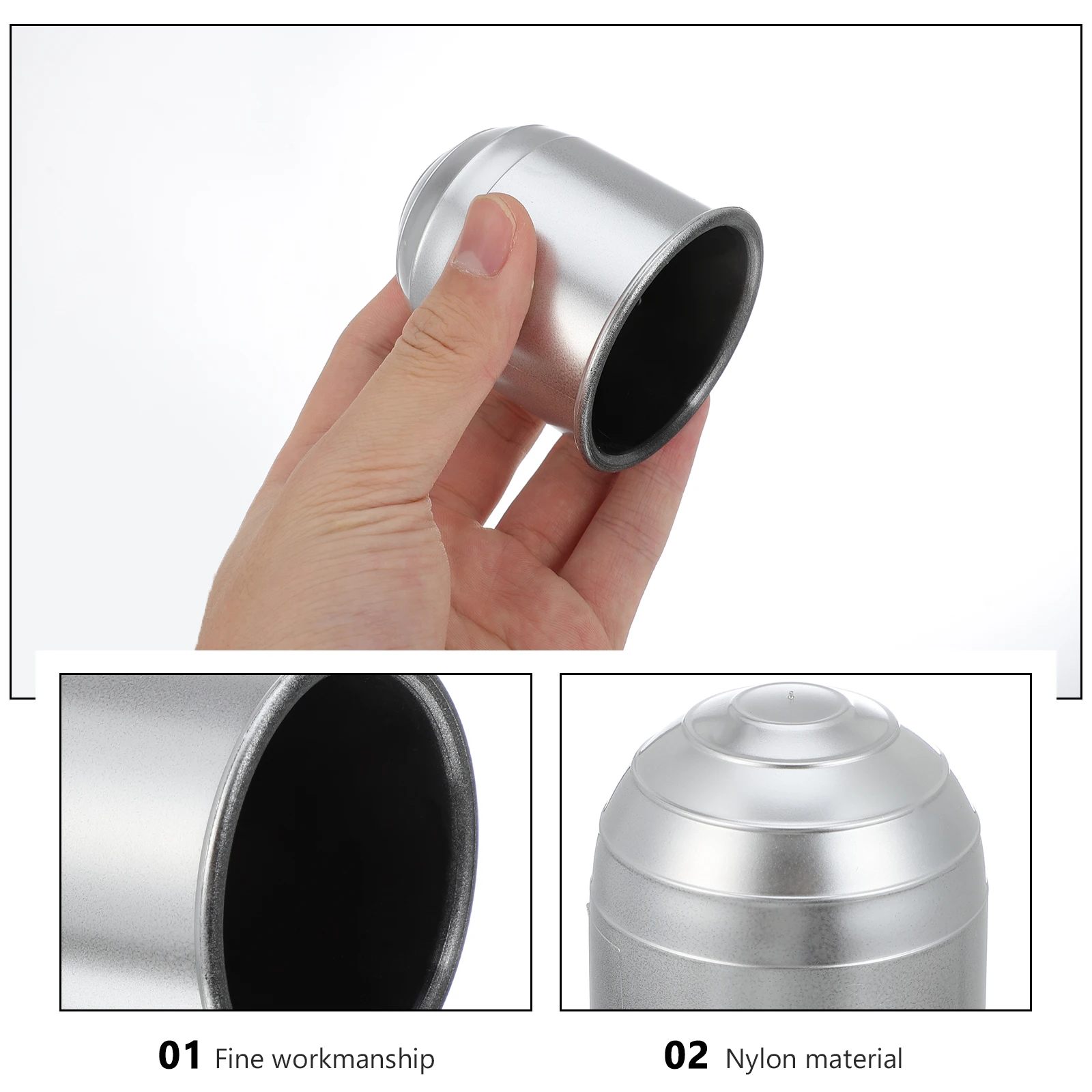 

4Pcs Towing Hitch Covers Ball Head Protective Cover Trailer Coupling Nylon Accessories Child Towing Plug Caps AntiCorrosion