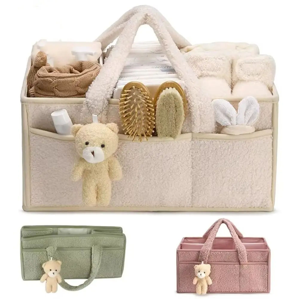 Large Capacity Diaper Bag Multiple Pockets Casual Tote Bag Baby Diaper Organizer for Baby Newborn Items Things