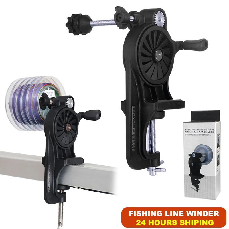 

Fishing Line Winder Fishing Line Spooler Adjustable Portable Table Clamp Fishing Reel Machine Wire Winding Reclaimer Equipment