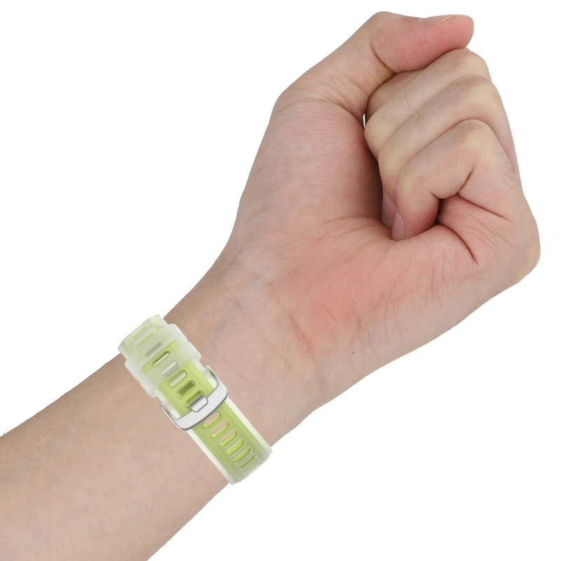 

Stylish Breathable Silicone Wriststrap Sweatproof Wearable Bracelets Fit for 570 Everyday Use Quick Release Belt Comfort 77JC