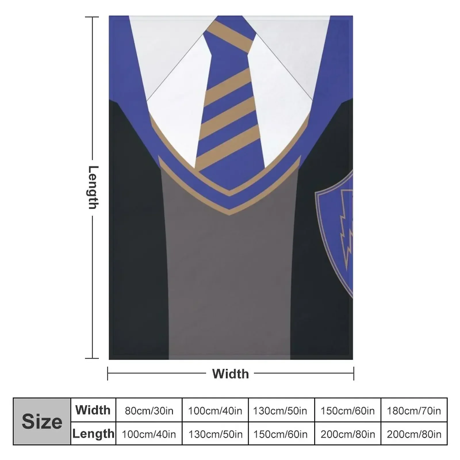 College Uniform R. Throw Blanket Designers Blankets For Sofas Summer Beddings Camping Blankets