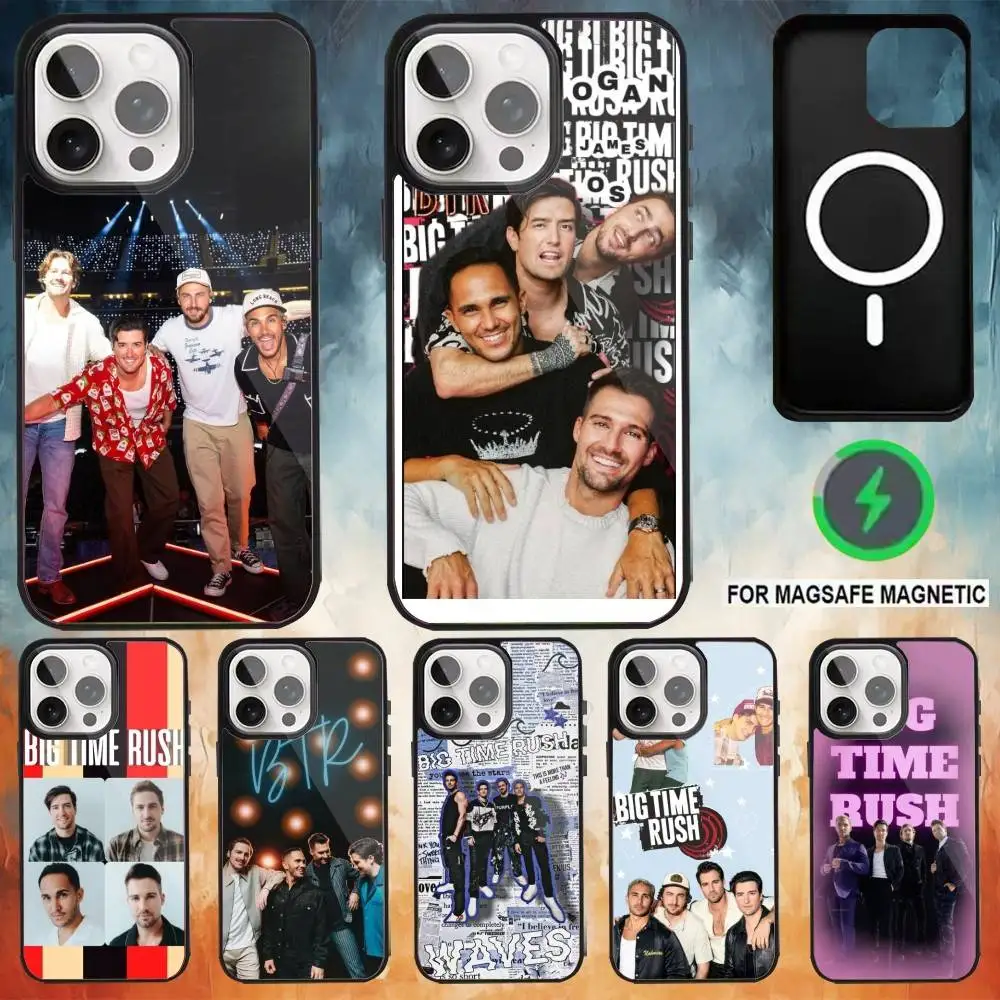 

Combination Big Time R-Rush Phone Case For iPhone17,16,15,14,13,12,11 Plus,Pro Max Magnetic Magsafe Wireless Charging