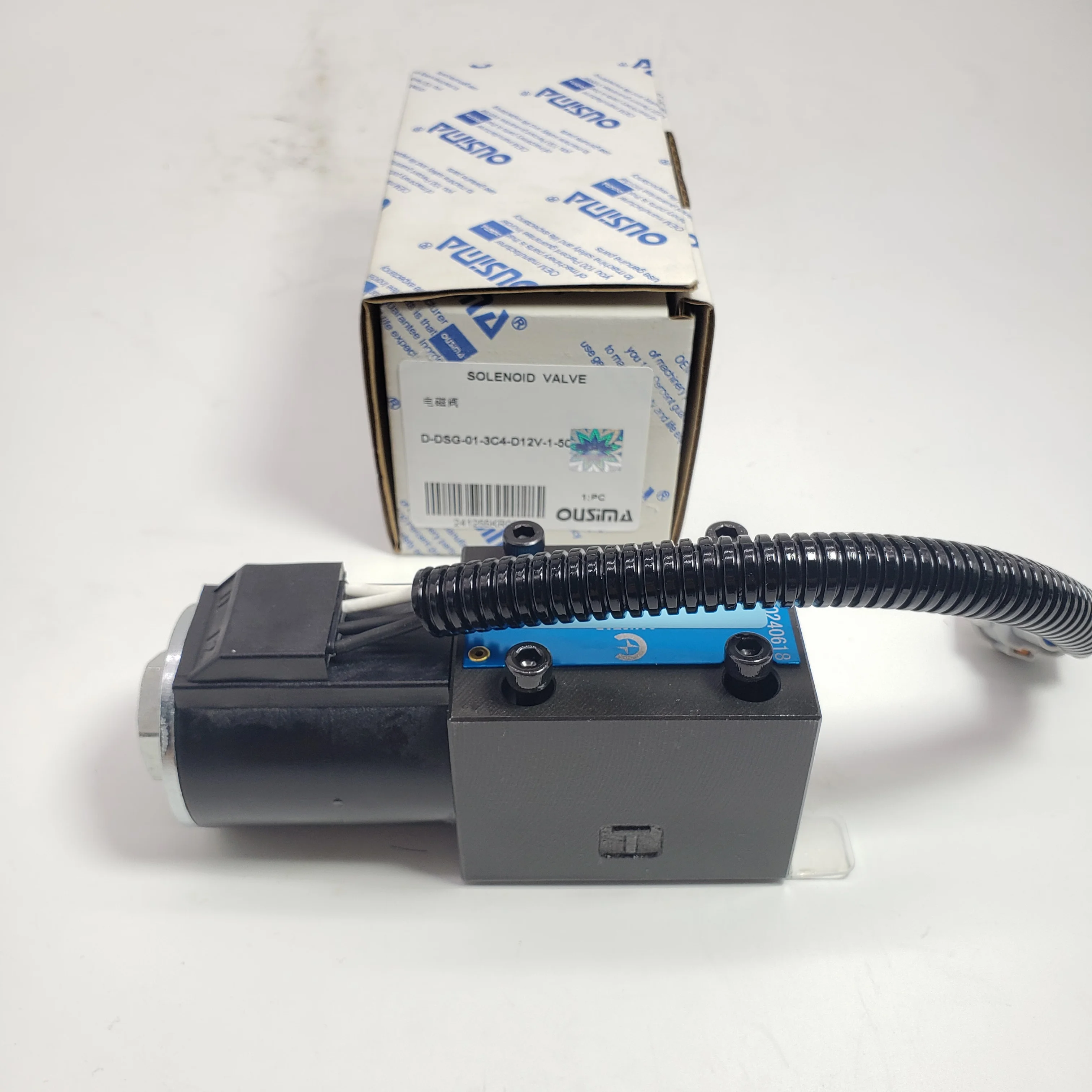 

OUSIMA D-DSG-01-3C4-D12V-1-5C Solenoid Valve Excavator Machinery Engine Parts for Machinery Repair Shops