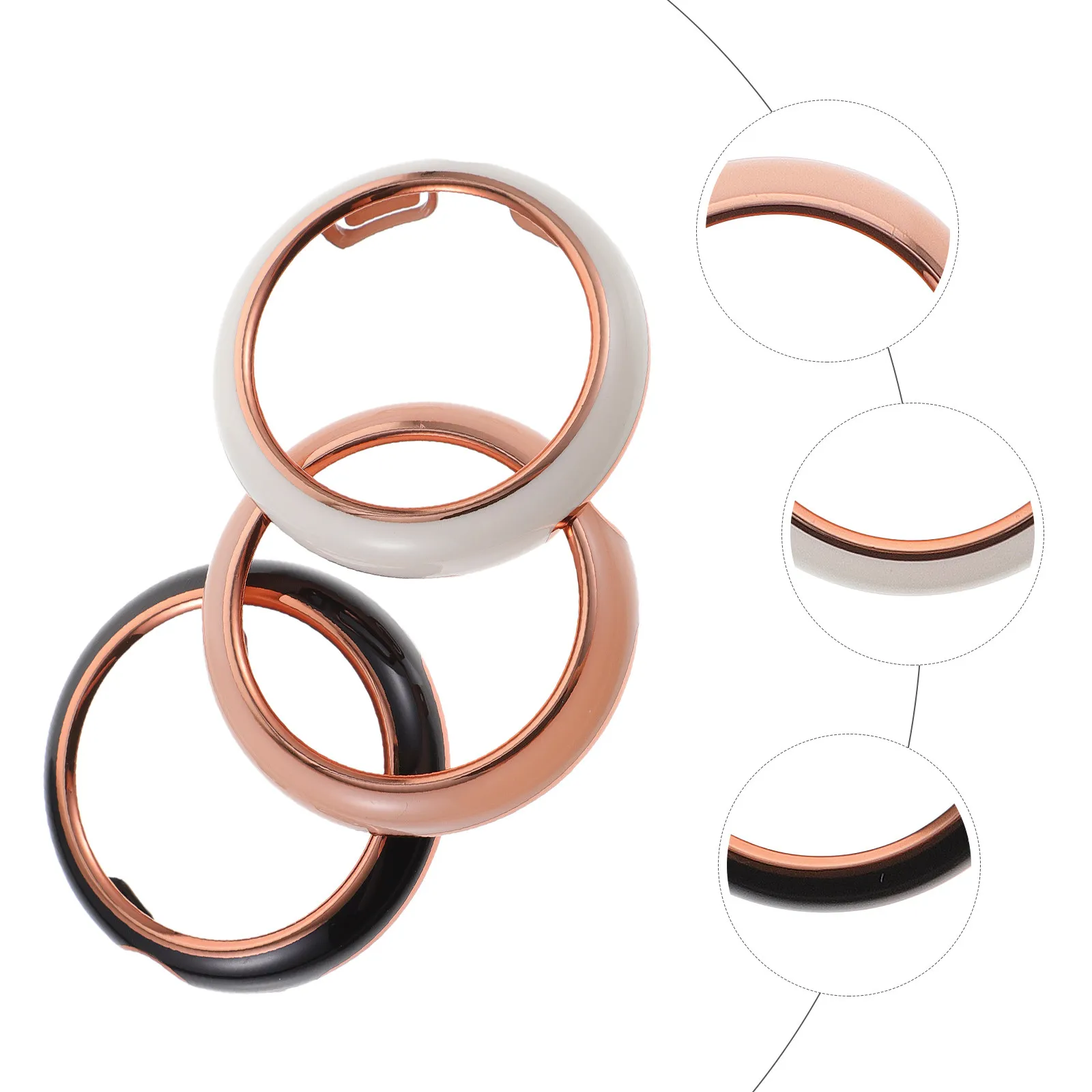 

3Pcs Watch Cover Pc Proof Half Cover Case Durable Smartwatch Protective Case Compatible for Google