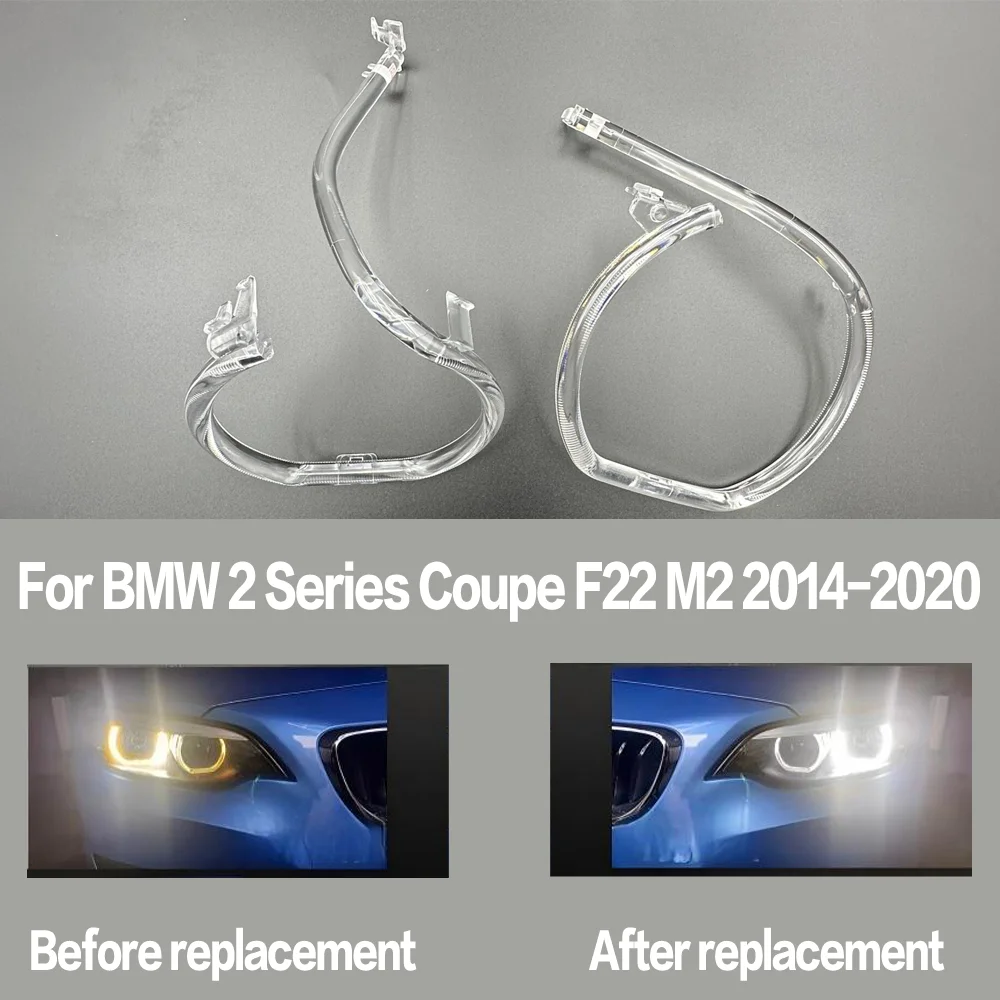 

For BMW 2 Series Coupe F22 M2 2018 2019 2020 Low DRL Headlight Light Guide Strip Head Lamp Daytime Running Light Tube