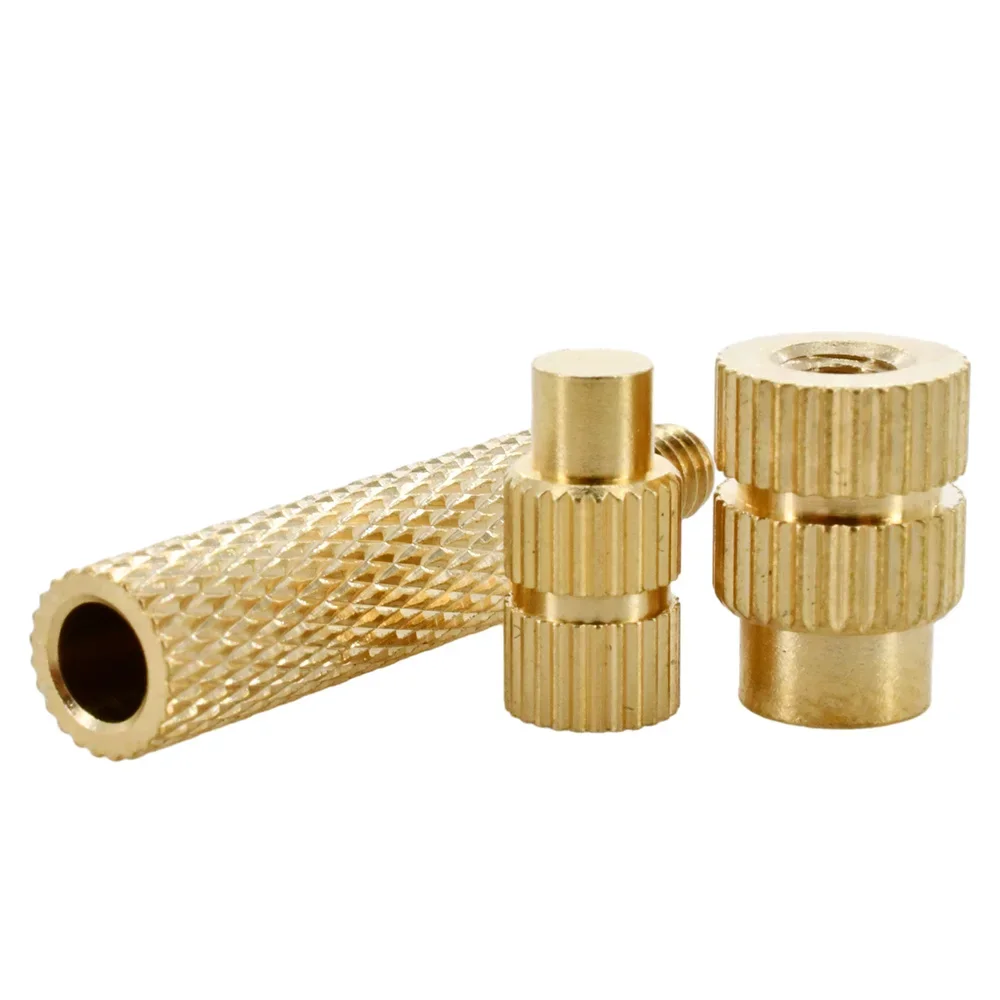 3d Printer Brass Insert Nut Heating Tool Soldering Iron Tip Connector M2 M2.5 M3 M4 M5 M6 M8 Hot Melt Copper Solder Tips Inserts