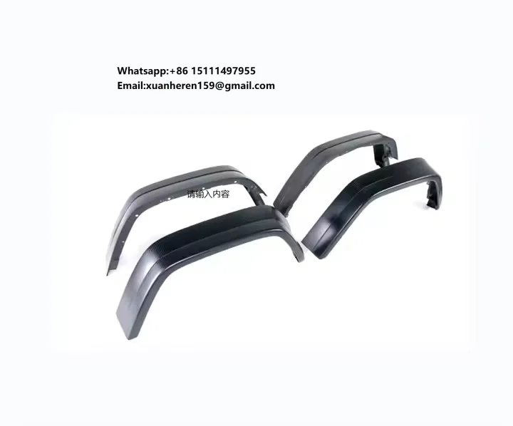 

New W464 G Class 4X4 Style Over Fenders Plain Twill Fit for Benz Car Exterior Carbon Fiber Wheel Brow Arch G63 Fender Flare