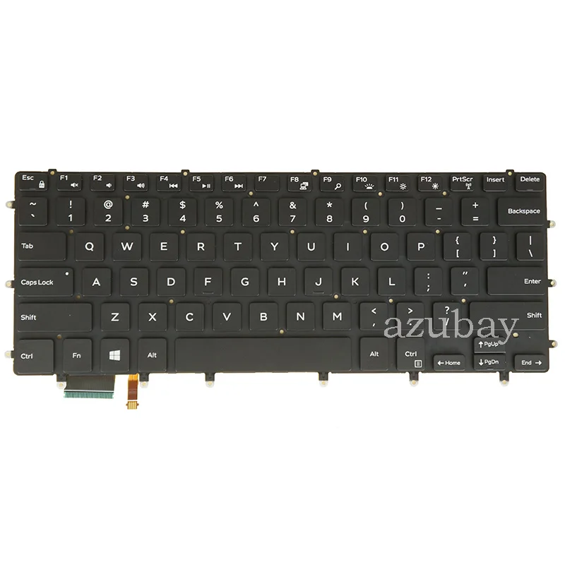 Imagem -03 - Espanhol Suíço Francês Nórdico nd Teclado para Dell Precision 5510 M5510 5520 5530 5540 0gy76p 0yfndw 02jgwg 09gmcr Retroiluminado us la