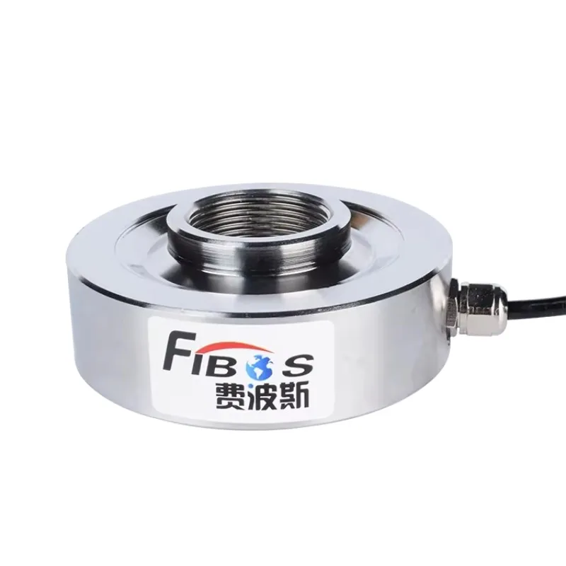 

IN STOCK 2000kg Low Profile Washer Load Cell Hollow Force Transducer for Bolt Tightening & Compression Testing Model FA118