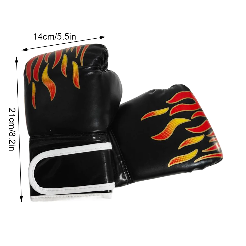 

1 пара детских боксерских перчаток из искусственной кожи, боевые перчатки ММА, боксерская груша, тайские перчатки для кикбоксинга, профессиональные для детей, тренировки детей