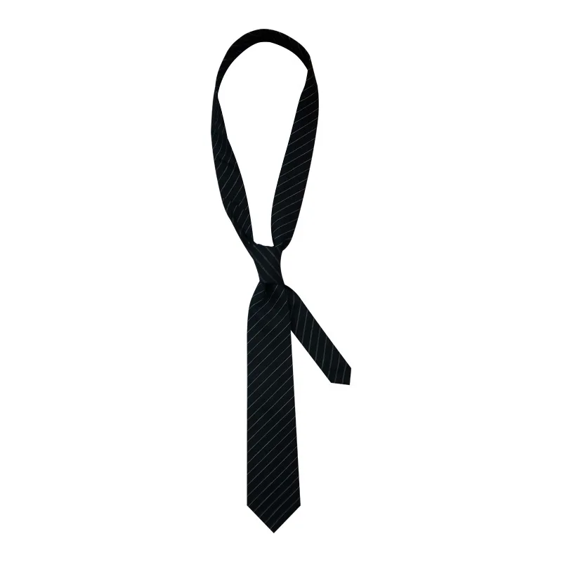 남성 넥타이 클래식 코튼 수제 스키니 스트라이프 넥타이 남성용 좁은 칼라 슬림 캐시미어 캐주얼 넥타이 액세서리 선물