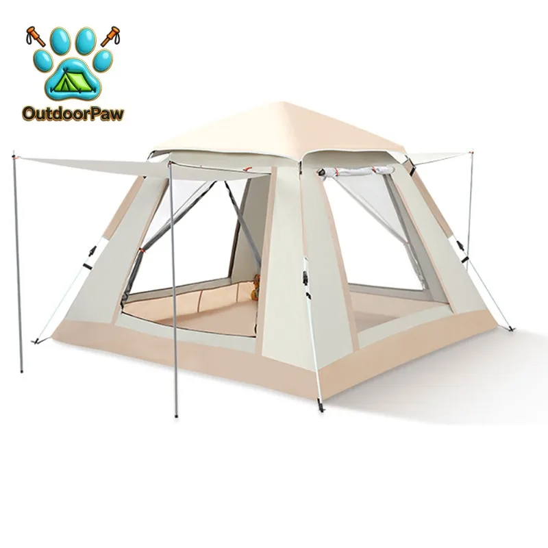 Outdoor Self-driving Travel Camping Tent Automatic Quick-opening Tent Rainproof Sunshine-proof Tent Fishing Sunshine Shelter