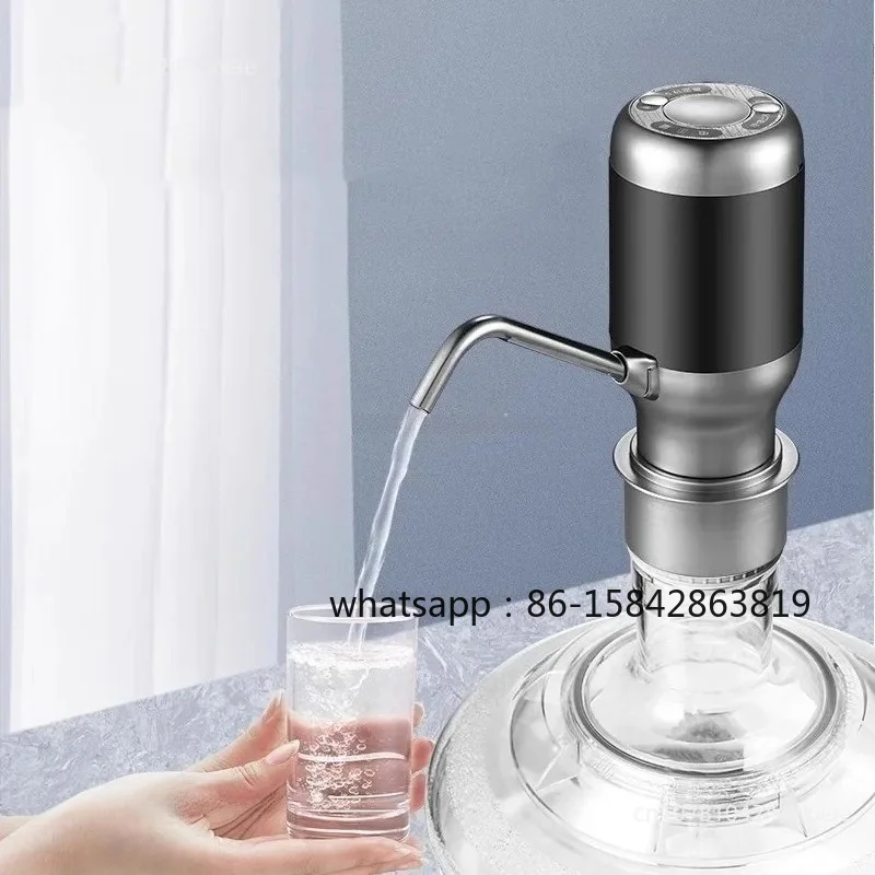 Electric Water Dispenser for 1.2-5Gallon Bottles, Auto Pump, Stainless Steel, High Capacity,, Home Use