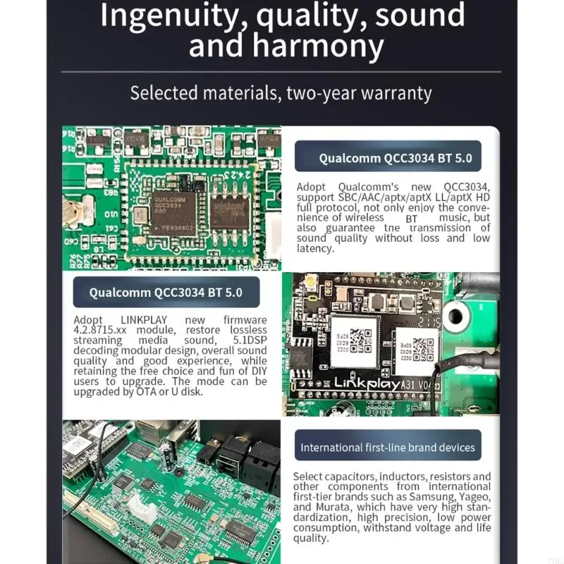 77Ha WiFi Box APTXHD Bluetooth-Compatible