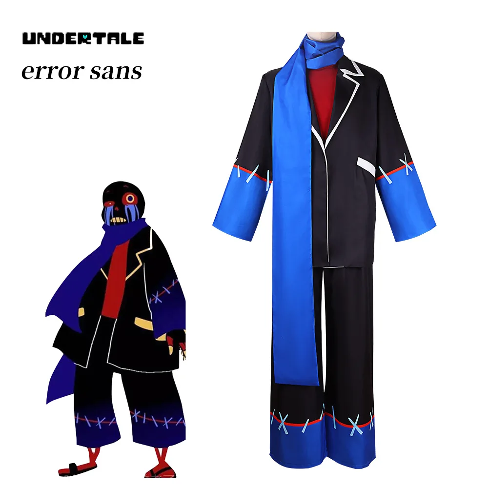 

Undertale Error Sans Cosplay - Anime Game Character Outfit, Full Costume Set