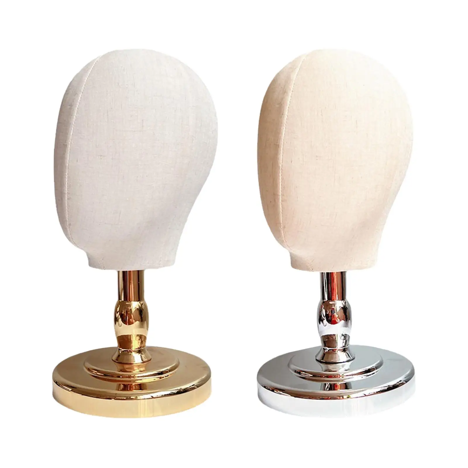 Wig Head Model Multifunctional Wig Making Hat Display Stand for Home Salon Styling Drying Hairdresser Training Jewellery