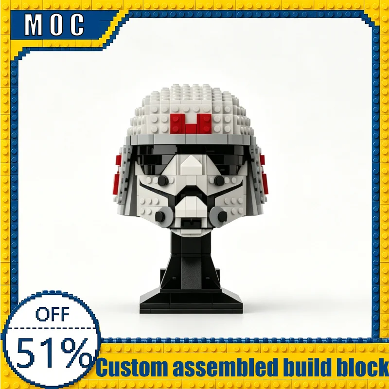 

NEW 567PCS Cadet Helmet War SeriesTechnology MOC Model Building Blocks Assembly Toy Educational Learning Birthday Gift Adults