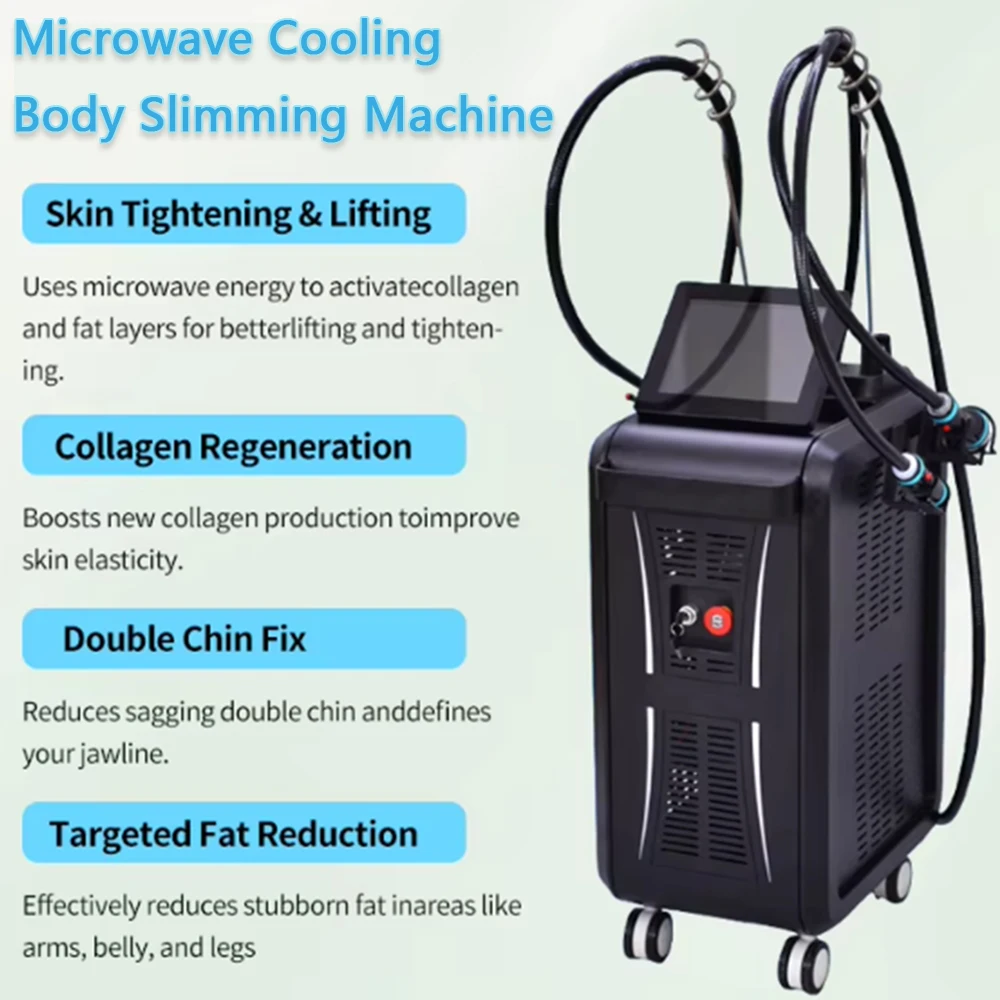 2.45Ghz Ice-microwave Skin Rejuvenation Body Slimming Coldwave Machine for Face Lifting and Body Weight Loss