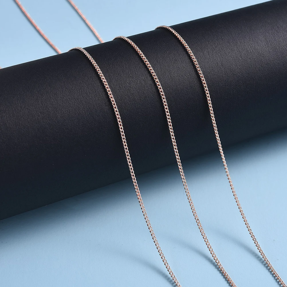 

10 м аксессуар Diy ювелирное ожерелье Diy медная цепочка для браслета прочная цепочка для ожерелья Премиум гладкая простая установка