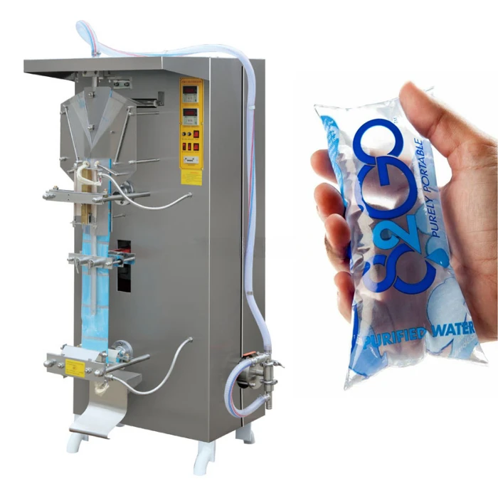 Automatic Vertical Pouch Sachet Water Filling Packing Machine Bag Water Liquid Sachet Drinks Cooking Oil Package Machines