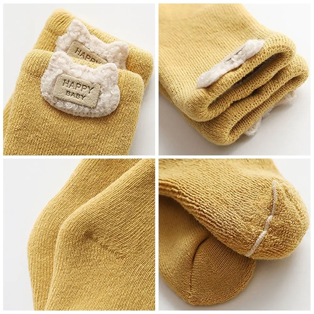 New Cotton Warm Socks Thickened Soft Infant Socks Warm Toddler Socks Winter Warmth