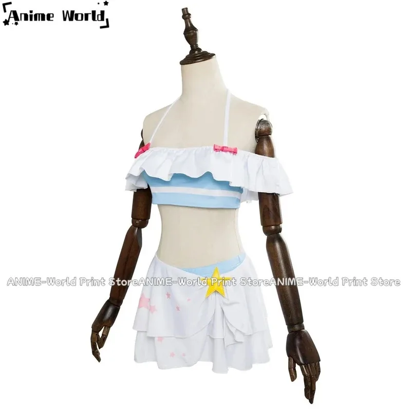 

《Custom Size》Anime Fate Extella Link Astorfo Sailor Swimsuit Cospaly Costumes;2'd,5.h;