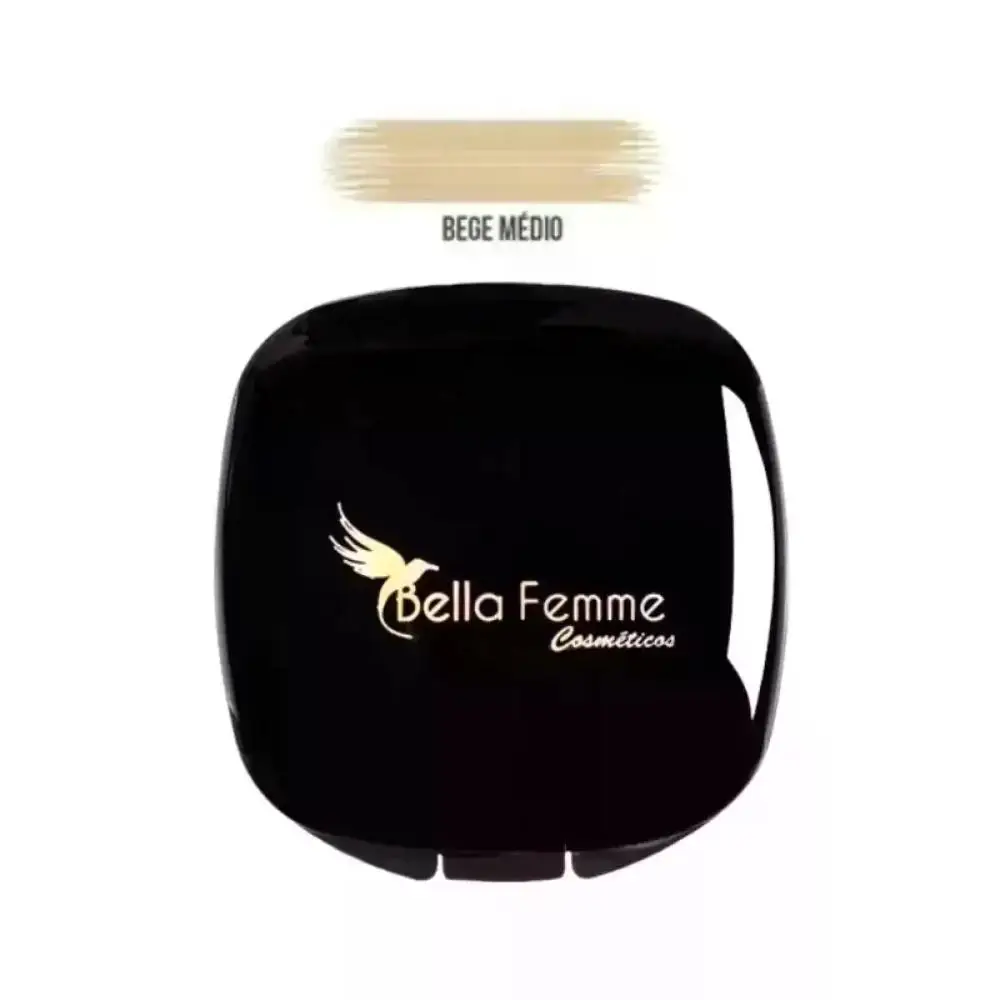 Luxury Beige Medium Belle Femme Compact Powder