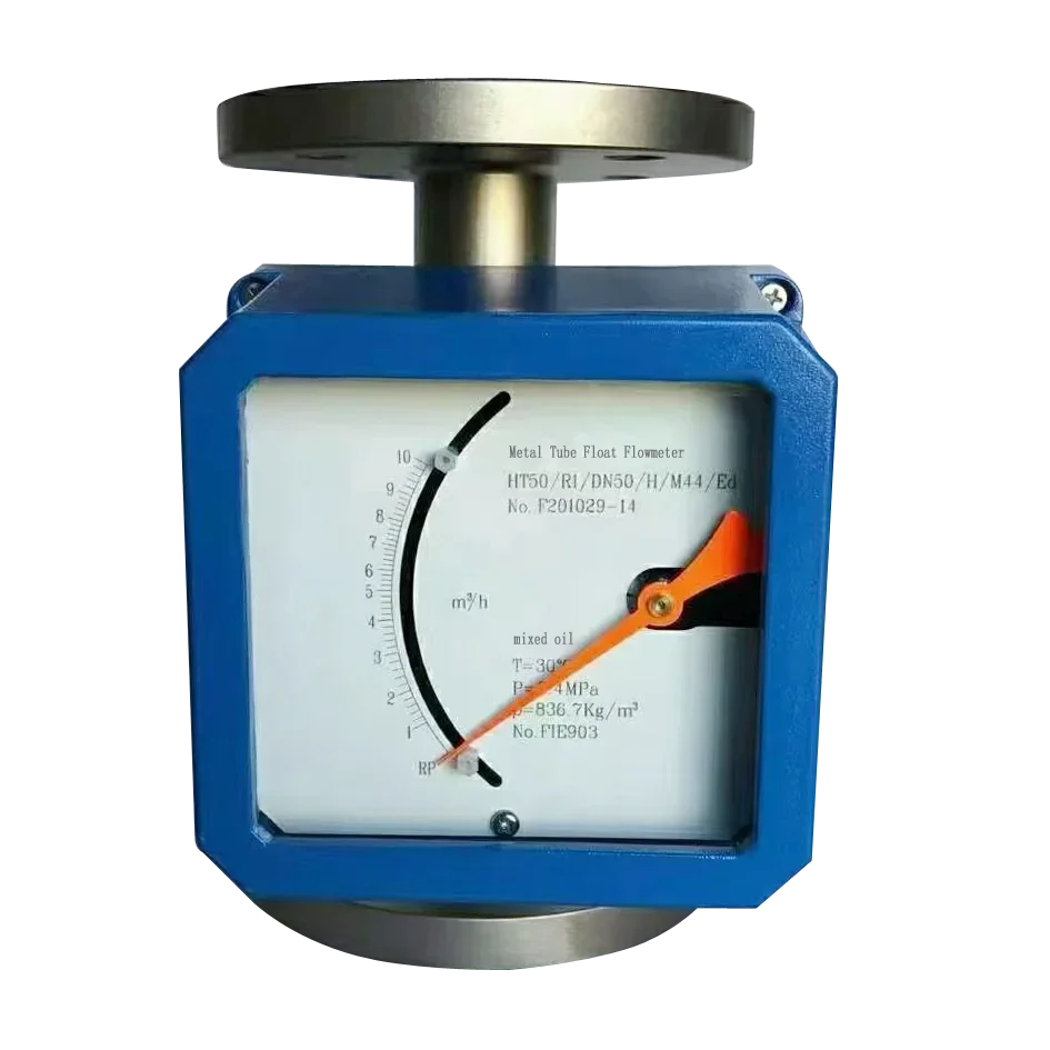Metal Tube Digital Air Rotor Flowmeter Water Rotary Meter for Industrial Applications