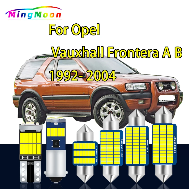 

For Opel Vauxhall Frontera A B 1992- 1998 1999 2000 2001 2002 2003 2004 Accessories Canbus LED Interior Map Dome Light Kit