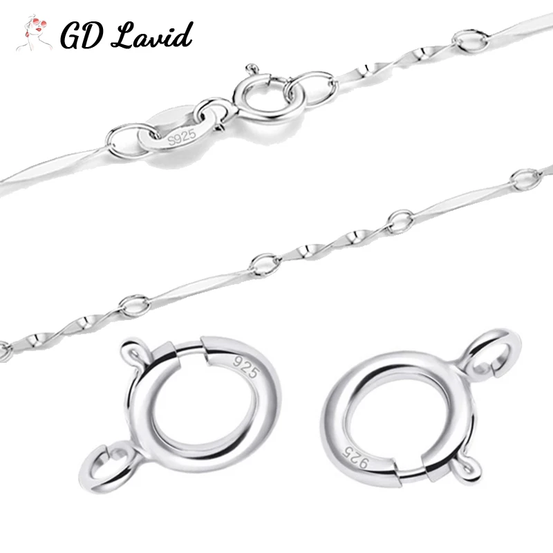 

Высокое качество стерлингового серебра 925 пробы, пружинные застежки для колец, крючки, серебро 925 пробы, соединение для ожерелья, браслета, сделай сам, пряжка, изготовление ювелирных изделий