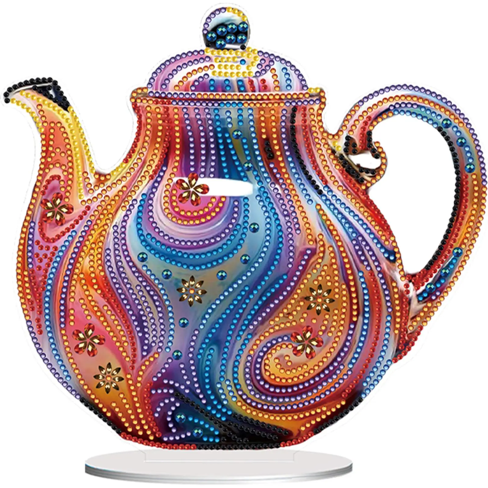 

Acrylic Special Shape Artistic Vase Diamond Painting Tabletop Ornaments Kit Diamond Painting Desktop Decors for Adults Beginner