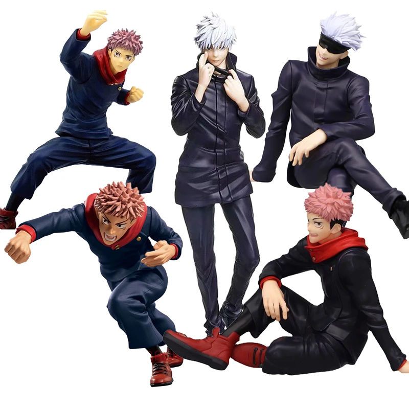 Figurine en PVC Jujutsu Kaimmense, Itadori Yuji, Gojo Satoru, modèle de collection, jouets animés, cadeaux pour garçons, 5 styles