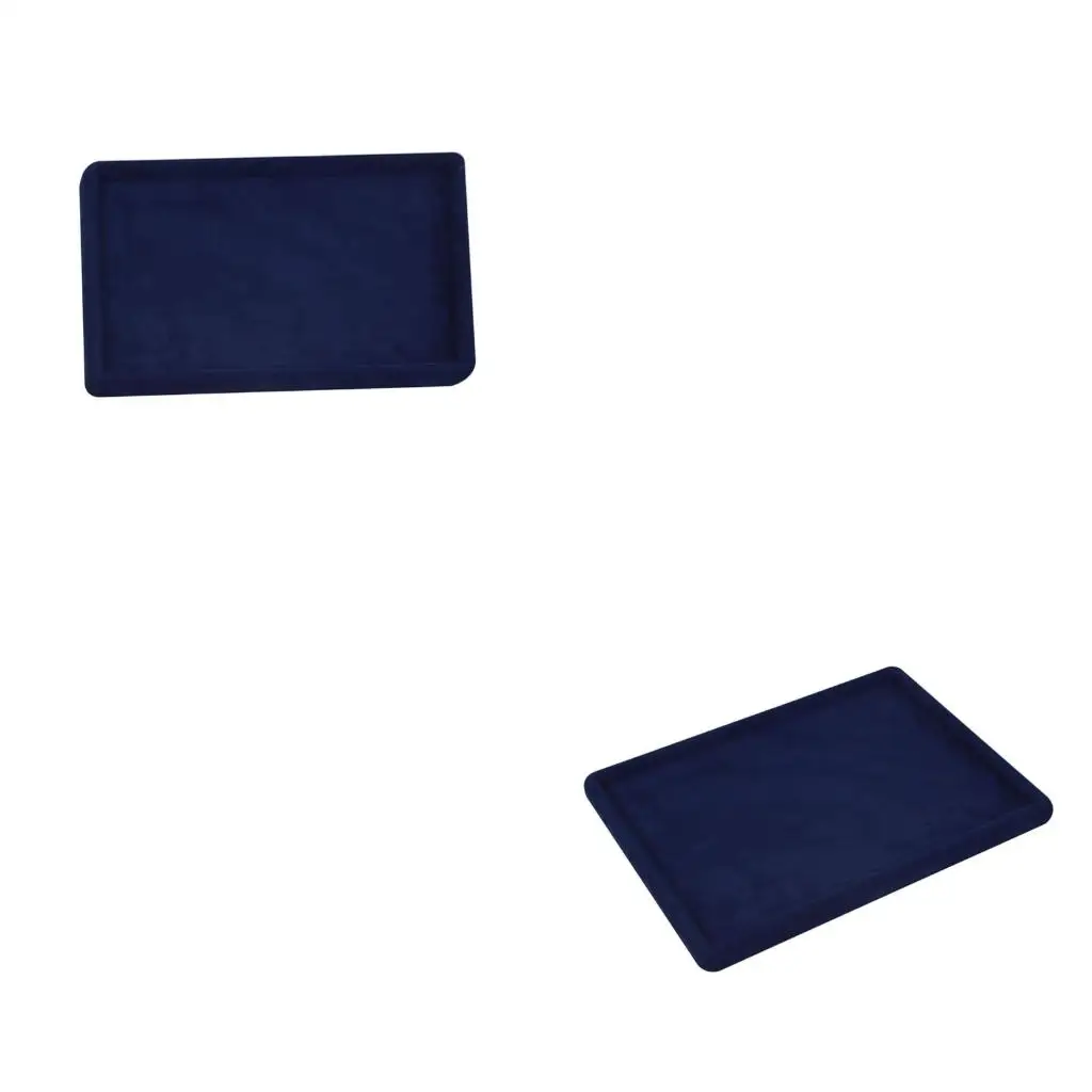  Jewelry Tray for Necklace and Bracelet Storage Soft Jewellery Ornament Plate