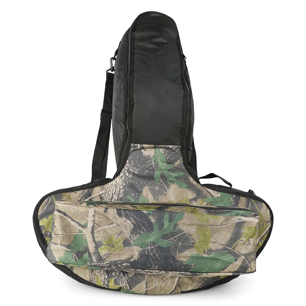 Bolsa de ballesta portátil para tiro con arco, funda de lona en forma de T para ballesta, mochila ajustable, bolsa para ballesta, caza, tiro, objetivo