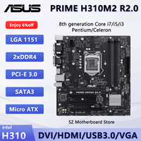 PRIME H310M2 R2.0 ASUS ATX Motherboard Intel B360 For LGA 1151 Intel Core i3-8100 9100F i5-8400 9400F i7-8700 9700 DDR4 M.2 HDMI