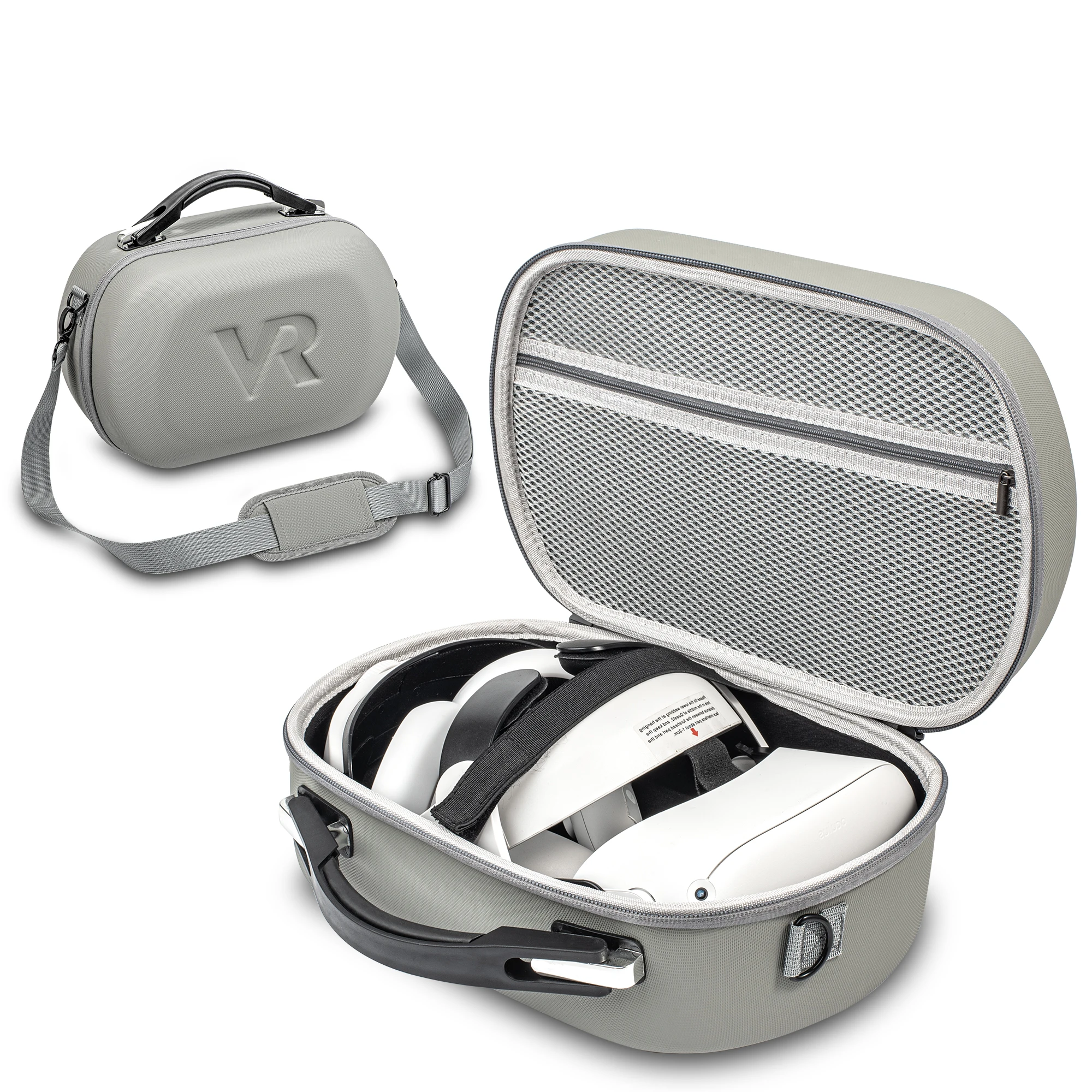 Elite Head Strap Storage Bag For Quest 3S/Pro Travel Carrying Case Portable Box Shoulder Bag For Quest 3/2 VR Headset Accessory