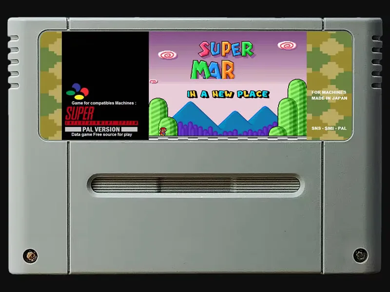 16Bit Games ** SMB. 3 - The Secret Place Edit - A New Place ( Region Free!! NTSC and PAL Version!! )
