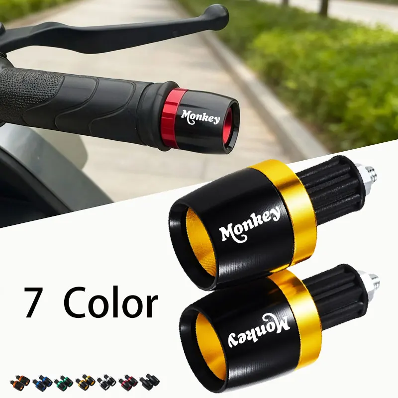 

CNC Handle Bar Handlebar Grips Cap End Handle Plugs Cap Accessories for Honda Monkey 125 Z125 Z 125 Z120 Monkey125 2018-2026