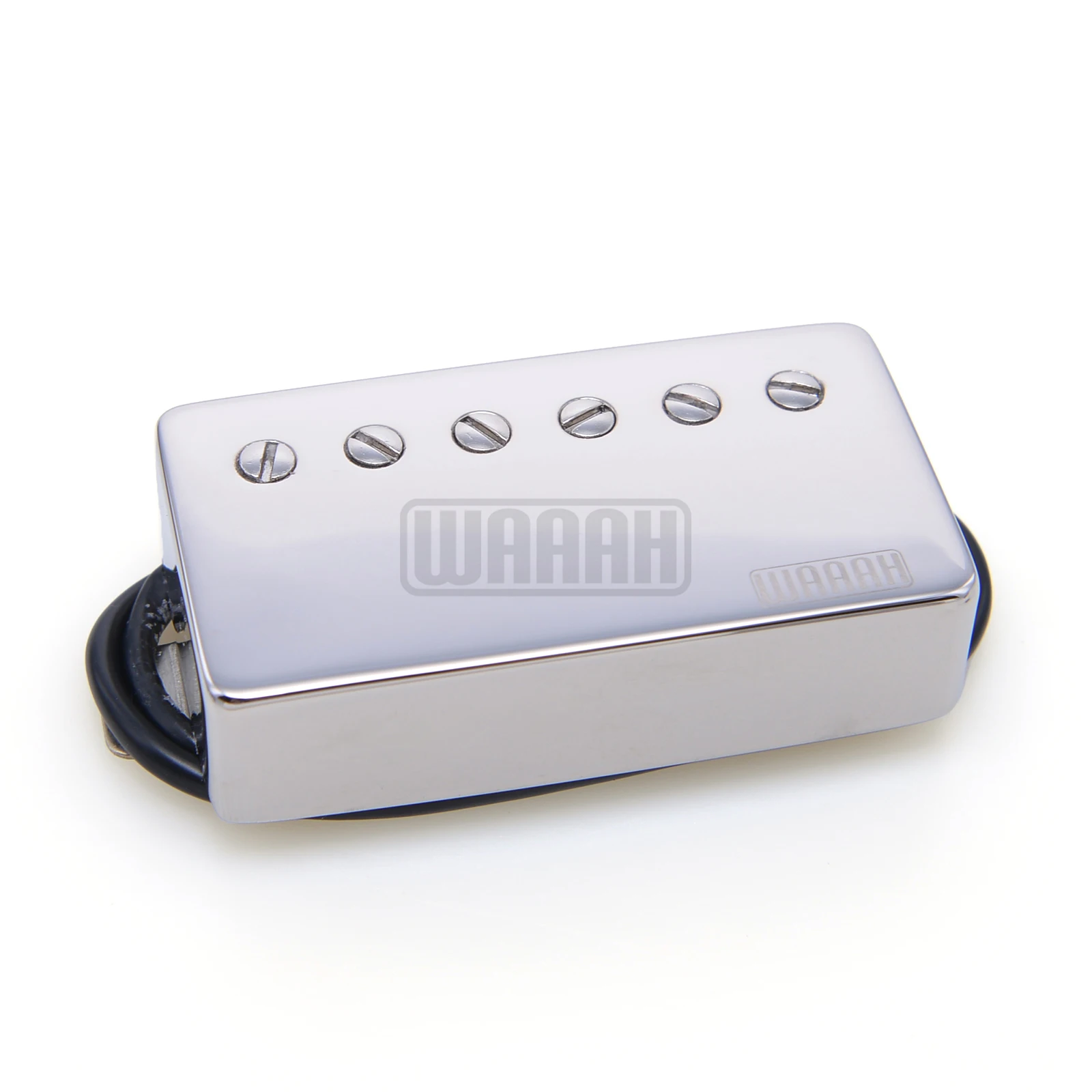 WAAAH GB Style Alnico II Bridge Humbucker Pickup Schwarz Weiß Zebrafarbe Alnico 2 Magnet für E-Gitarre WAAH Pickups – Detail 5