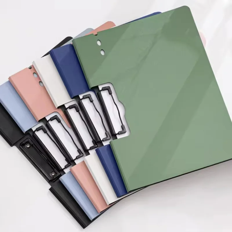 Porte-documents A4 avec couvercle, organiseur de documents étanche, bloc-notes, tableau mémo pour le bureau, l'école et les affaires