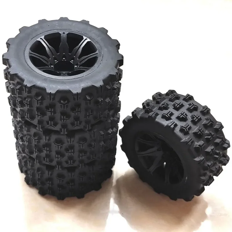 オリジナルタイヤ/ホイール 4 ピース/セット MJX 14209 1/14 RC カートラックス用スペアパーツ