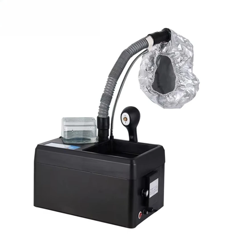 Professional Nano Mist Hair Steamer Machine Soft Cap Bonnet Deep Conditioning Scalp Care Hair Repair Salon Spa Equipment