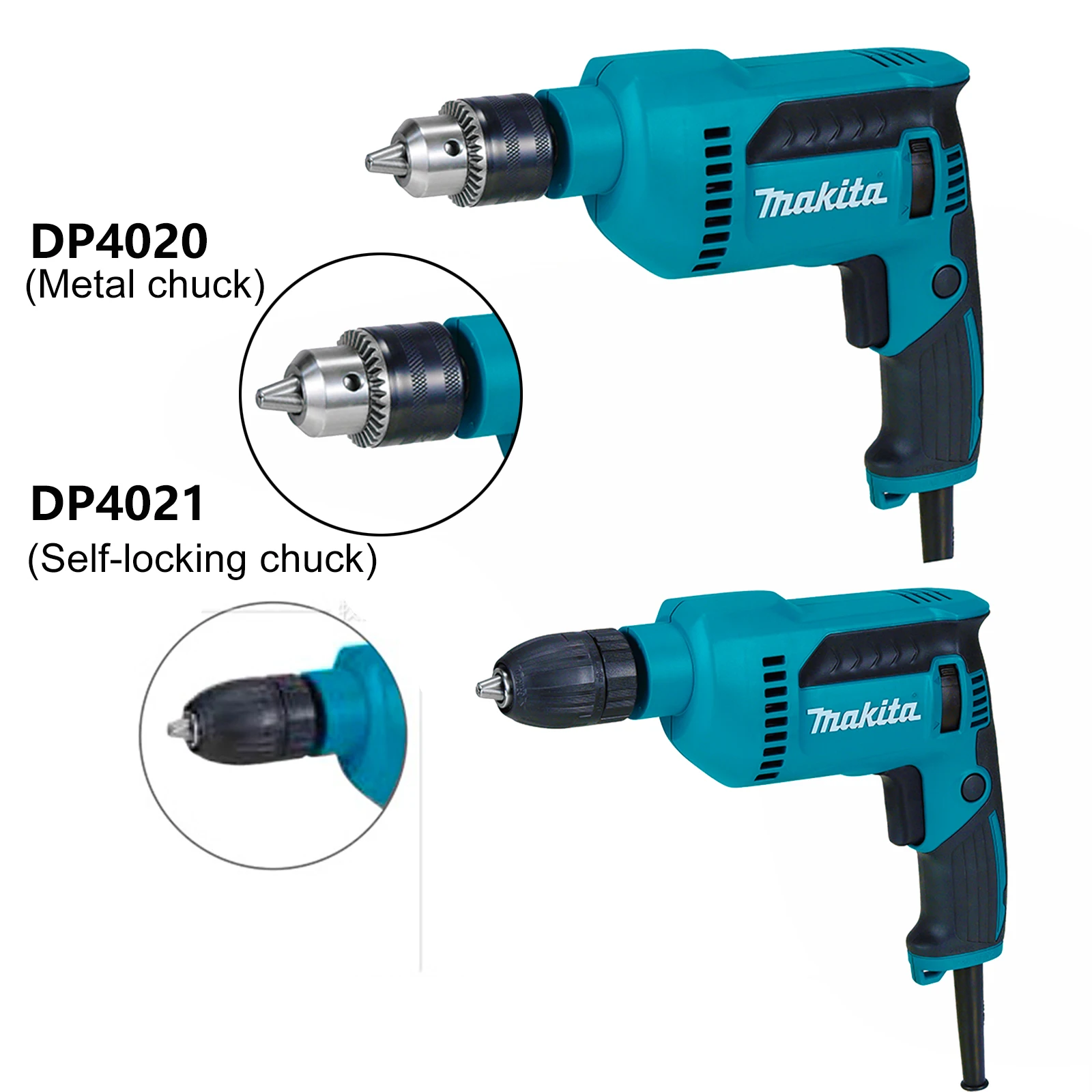 Makita Electric Drill DP4020 Hand Drill Power Drill DP4021 Multi-Function Speed Regulation 3000 r/min 630W Electric Hand Drill