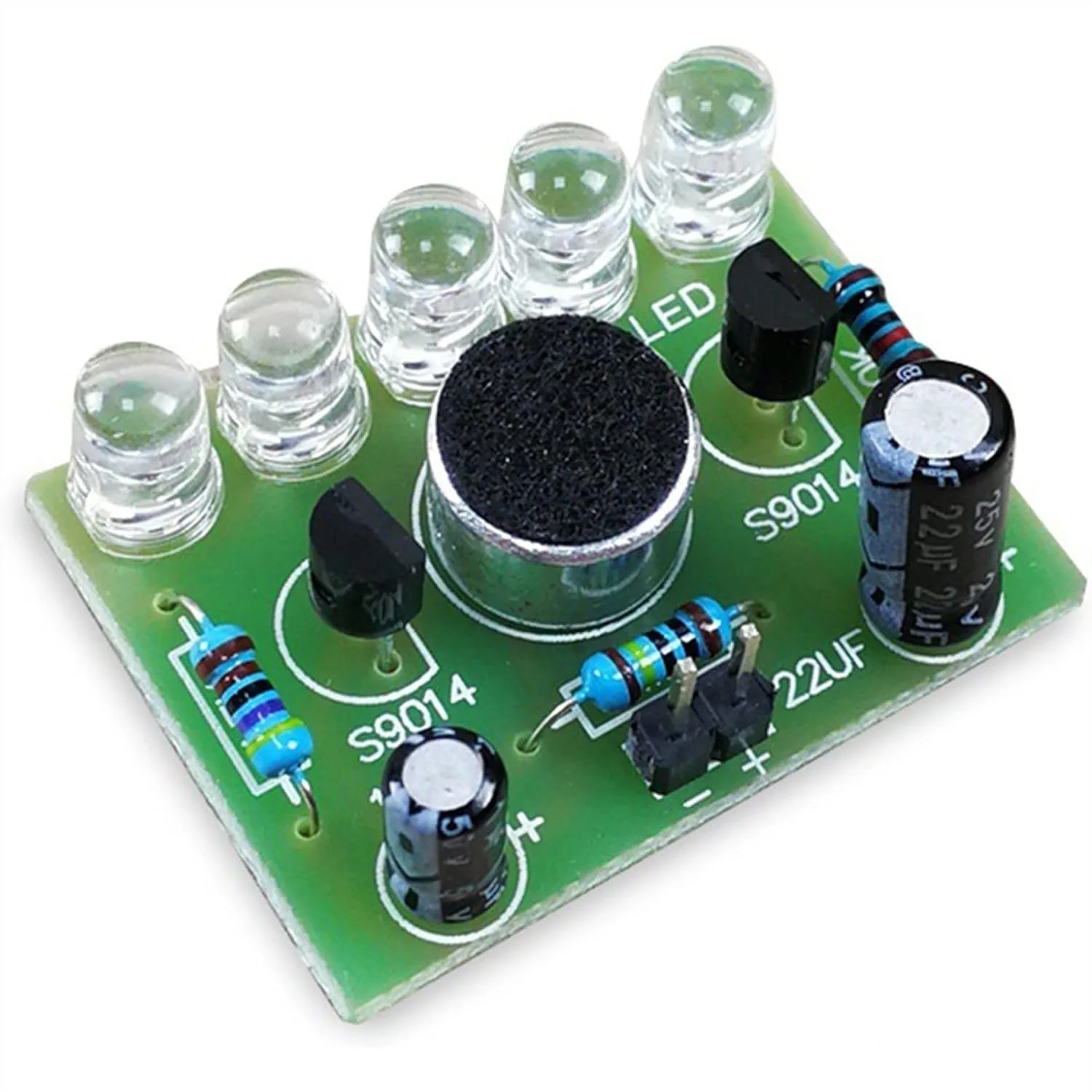 

Soldering Practice Kit - DIY Electronic Training Board for Beginners with Easy Projects