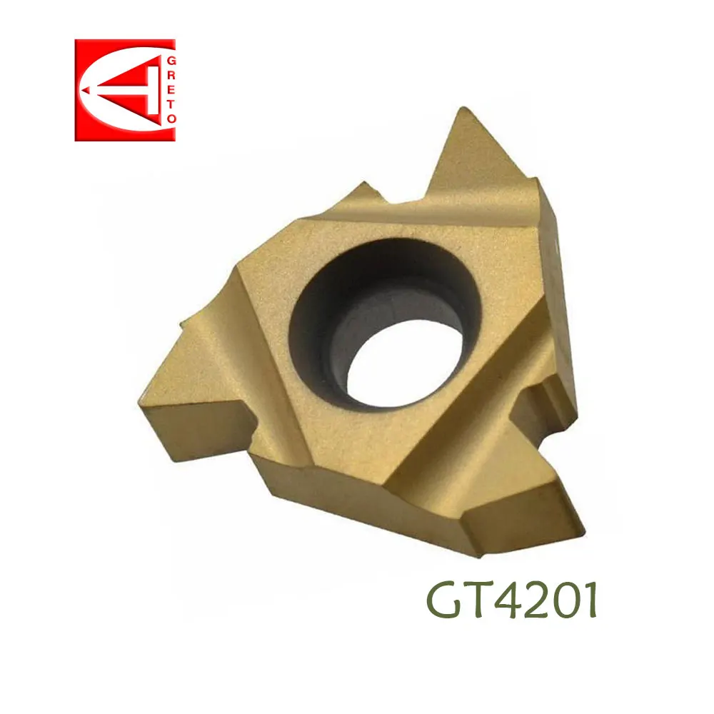 GRETO 22NR5UN 22NR6UN 22NR7UN GT4201 GT4202 Threading Tool Cnc Cutter Carbide Inserts Cutting Turning 22NR 22NR6 UN 22 NR7UN