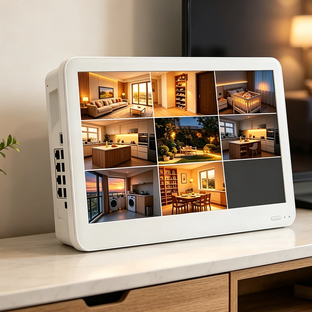 8MP 4K Ultra HD 4-8 Channel PoE NVR with Built-in 12