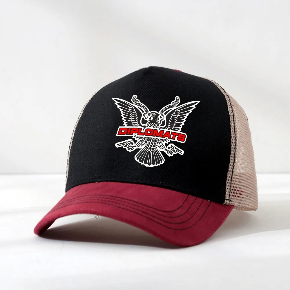 

Diplomats Dipse hat summer mesh Breathable Sun Protection Baseball Cap For Outdoor Adjustable Sports Cap Snapback hats