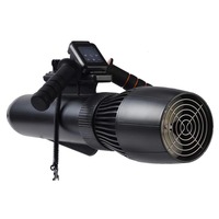 Underwater propeller / Waterborne skateboard-style underwater assist device accessory